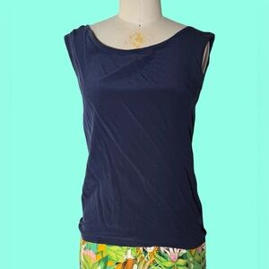 Agnes B Vintage 90’s tank top silk sz 1 approx sz 4 U.S